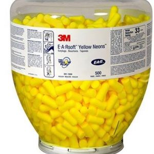 3M E.A.Rsoft™ Refills Yellow Uncorded Earplug 500/box