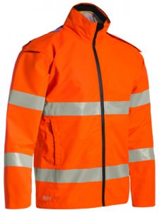 Bisley Jacket Ripstop TPU Orange Taped