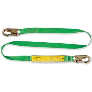 2M Single Webbing Lanyard w/compact energy absorber & 19mm h