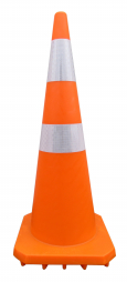 Road Cone  900mm NZ Made AS/NZS 1906.1 Compliant