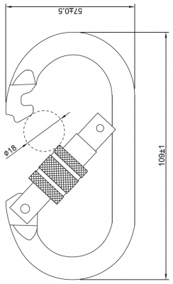 Screw gate karrabiner - Image 2