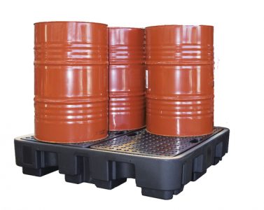 Controlco 4 drum spill pallet 01-1021