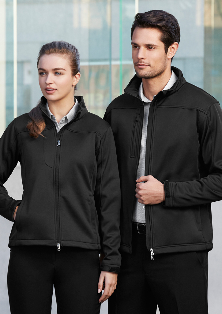 Jacket- Soft Shell Tech BLACK - Image 3