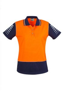 Syzmik Zone Polo Ladies Hi Vis Day Only