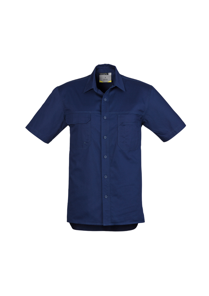 Syzmik Shirt Light Weight Tradie Shirt - Short Sleeve - Image 2