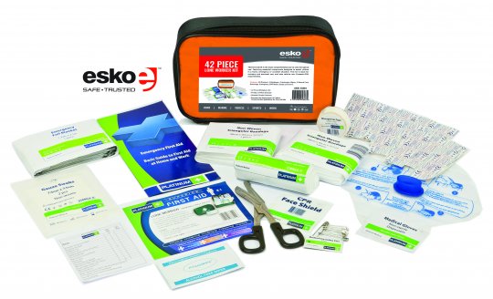 Esko First Aid kit 42 pce Vehicle softpack