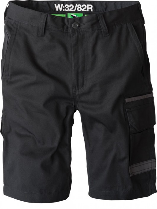FXD Cargo Work Shorts - Black - Image 2