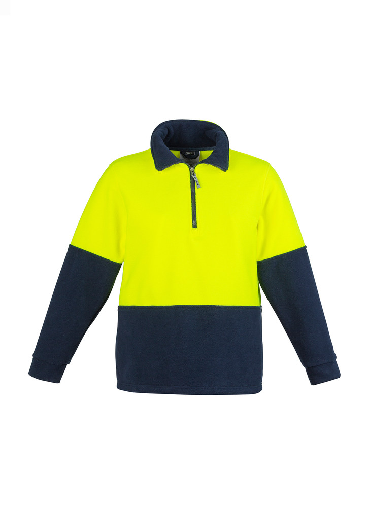 Syzmik Polar Fleece Half Zip Jumper Hi Vis - Image 4