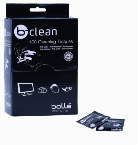 Bolle Lens cleaning wipes Disp box 100