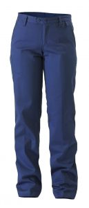 Bisley Women’s Orignal Cotton Drill Pants Navy BPL6007