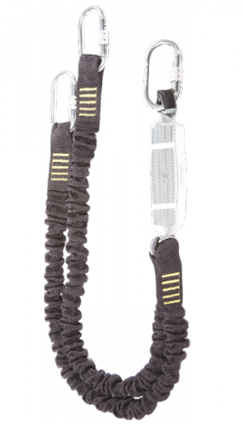 Lanyard Zero Elasticated Double with Karabiners