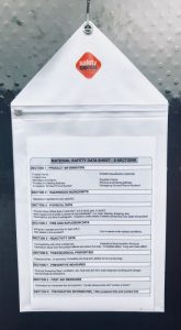 Document holder zip lock WATERPROOF 250×450