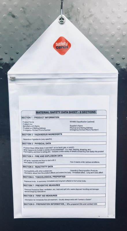 Document holder zip lock WATERPROOF 250x450