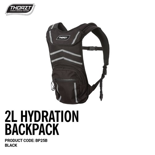 Thorzt Hydration Baclpack 2L Premium Black