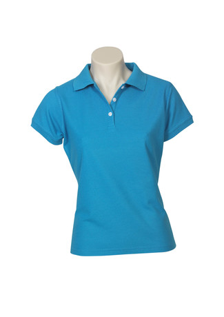Ladies Neon Polo - Image 2