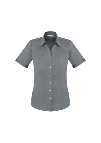 Fashion Biz Monaco Short Sleeve Shirt Ladies - Image 3