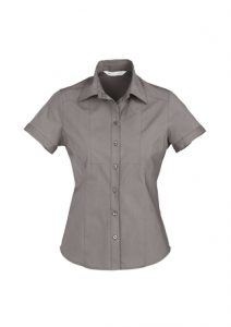 Ladies Chevron Short Sleeve Shirt