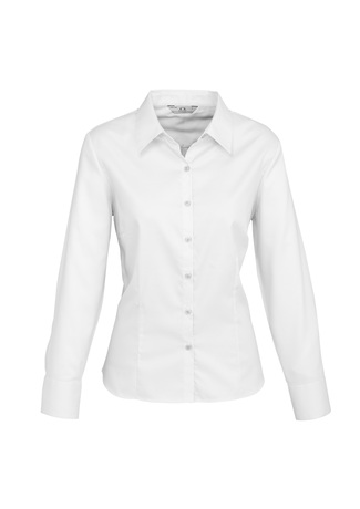Ladies Luxe Long Sleeve Shirt - Image 2