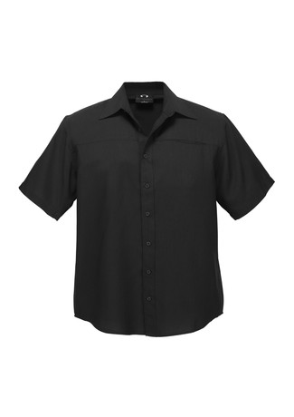 Mens Plain Oasis Short Sleeve Shirt - Image 5