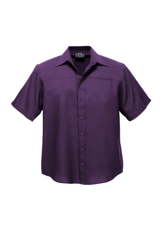 Mens Plain Oasis Short Sleeve Shirt - Image 9