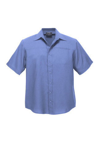 Mens Plain Oasis Short Sleeve Shirt - Image 3