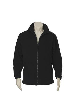 Men's Plain Micro Fleece Jacket - Image 2