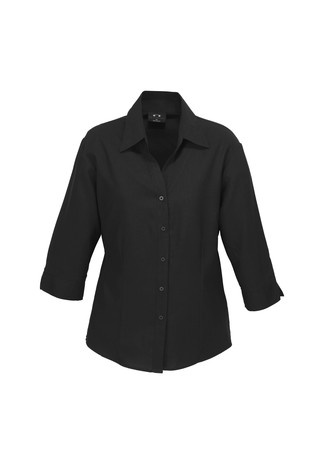 Ladies Plain Oasis 3/4 Sleeve Shirt - Image 3