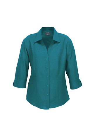 Ladies Plain Oasis 3/4 Sleeve Shirt - Image 5