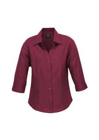 Ladies Plain Oasis 3/4 Sleeve Shirt - Image 6