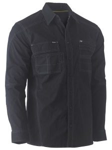 Bisley Shirt Flex & Move Utility Stretch Black BS6144