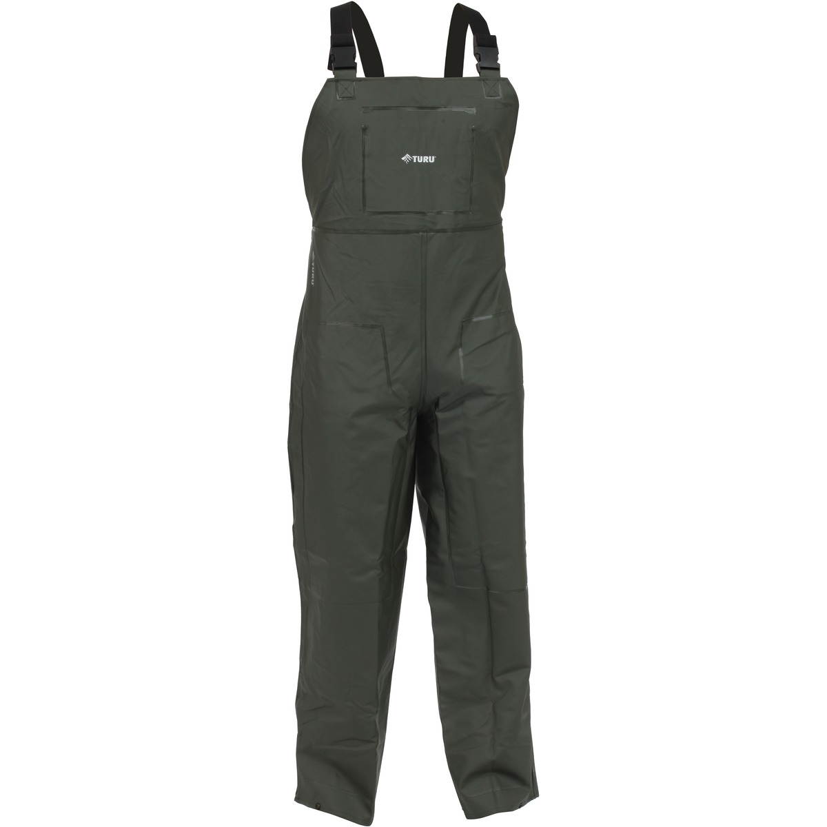 Bison Stamina Premium Weight Bib Overtrouser PVC Green or Yellow