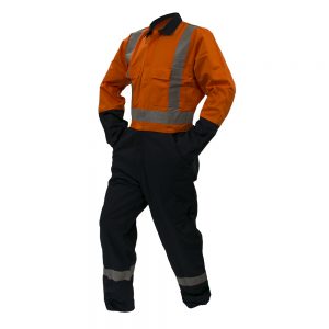 Overalls Cotton Day/Night 300g Orange Navy
