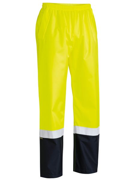 Bisley Rain Shell Hi Vis Taped Pant BP6965T - Image 2