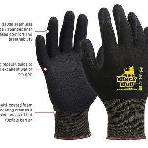 Esko Black Bull E450 Work Gloves