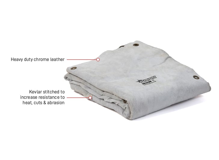Esko Fusion Welders Blanket Quality Chrome Leather - Image 2