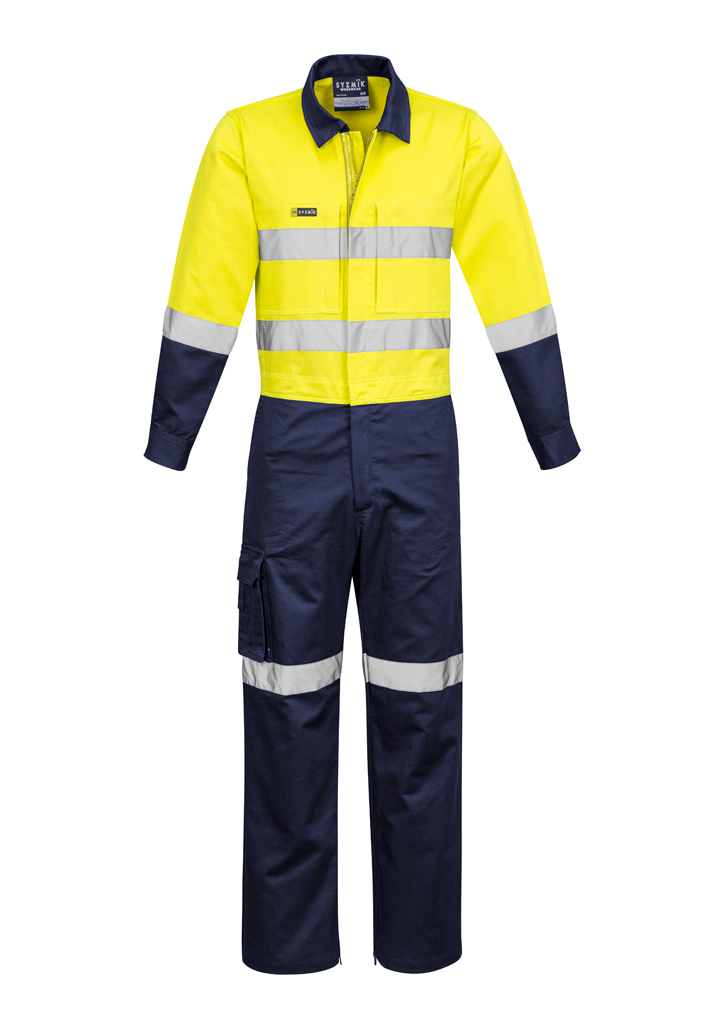 Syzmik Overall Rugged Cooling Taped Yellow or Orange - Image 3