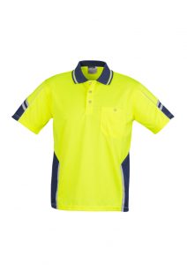 Syzmik Men’s Hi Vis Squad S/S Polo