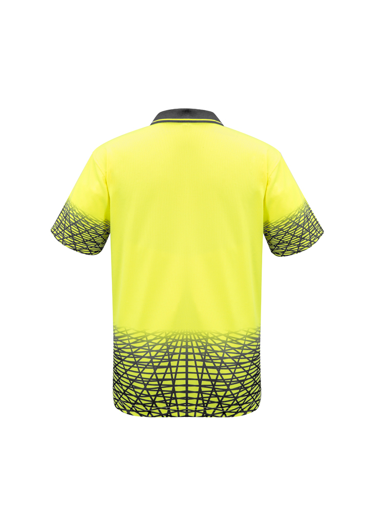 Syzmik Men's Tracks Polo Yellow or Orange ZH300 - Image 2