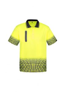 Syzmik Men’s Tracks Polo Yellow or Orange ZH300