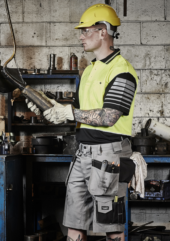 Syzmik Shorts Men's Ultralite Multi-pocket - Image 9