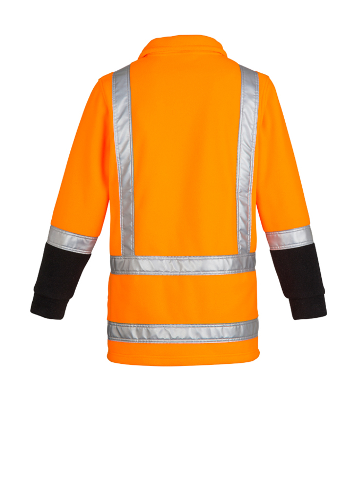 Syzmik Fleece Jumper Men's TTMC-W17 Orange - Image 2