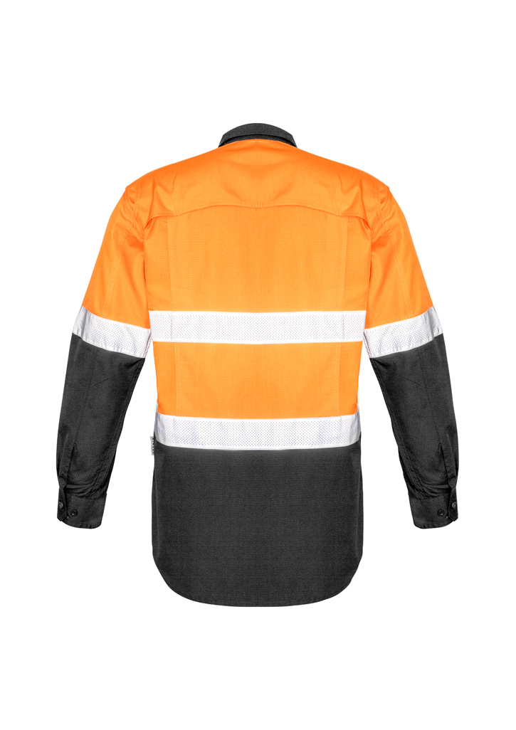 Syzmik Rugged Vented Shirt L/S Day/Night ZW129 - Image 7