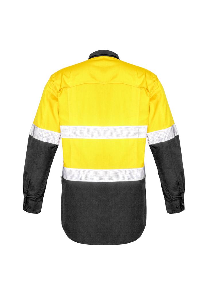 Syzmik Rugged Vented Shirt L/S Day/Night ZW129 - Image 9