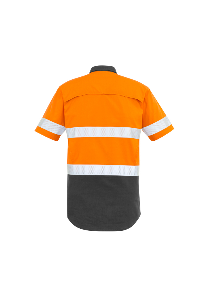 Syzmik Shirt Short Sleeve Taped Cotton Ripstop - Image 6