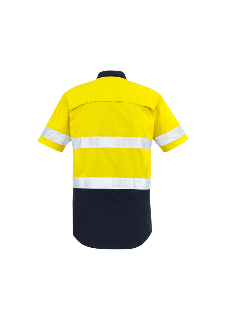 Syzmik Shirt Short Sleeve Taped Cotton Ripstop - Image 4