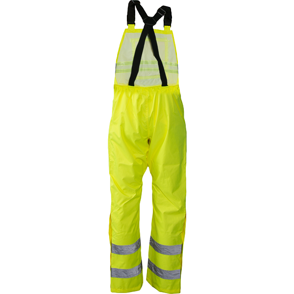 Caution Bib Overtrouser Strompro Hi-Vis Orange or Yellow - Image 4