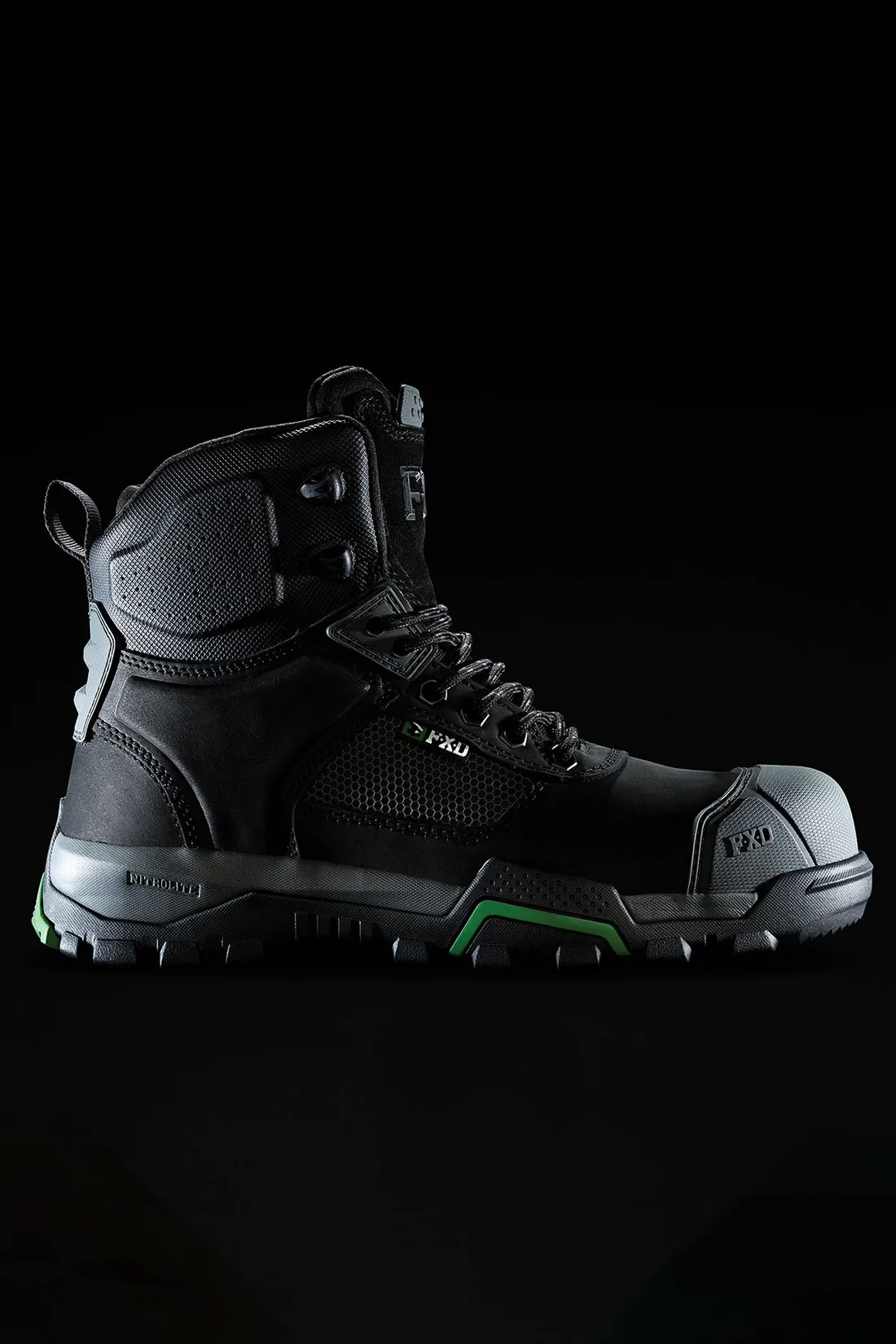 FXD Work Boots WB-1 Safety Zip Up High Cut **US Sizing** - Image 3