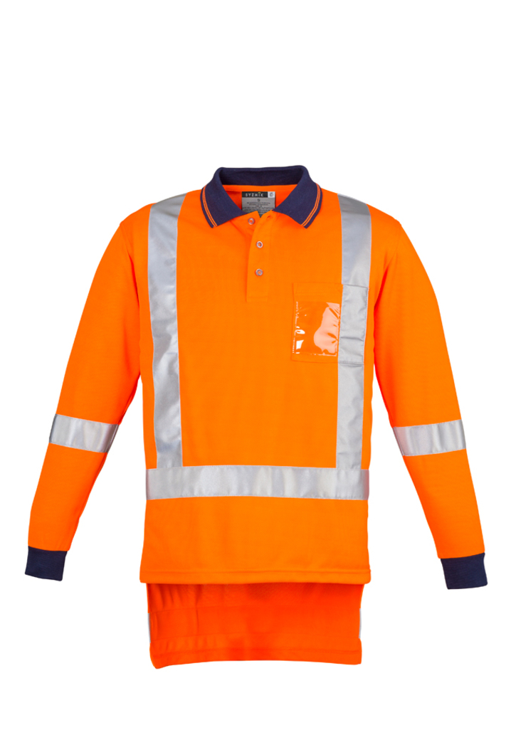 Long Sleeve Polo Men's TTMC-W17 Orange