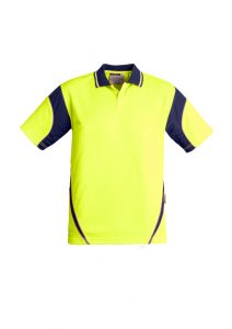 Syzmik Men’s Hi Vis Aztec Polo – Short Sleeve