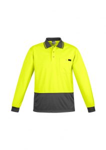 Syzmik Men’s Comfort Back L/S Polo